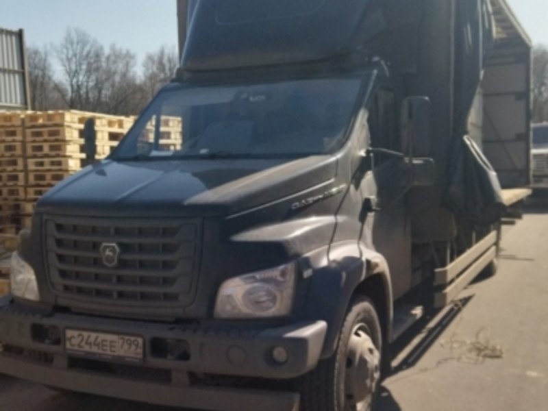 Газ тент разгрузка